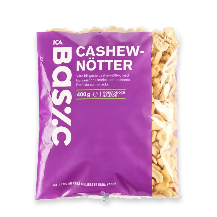Cashewnötter 400g