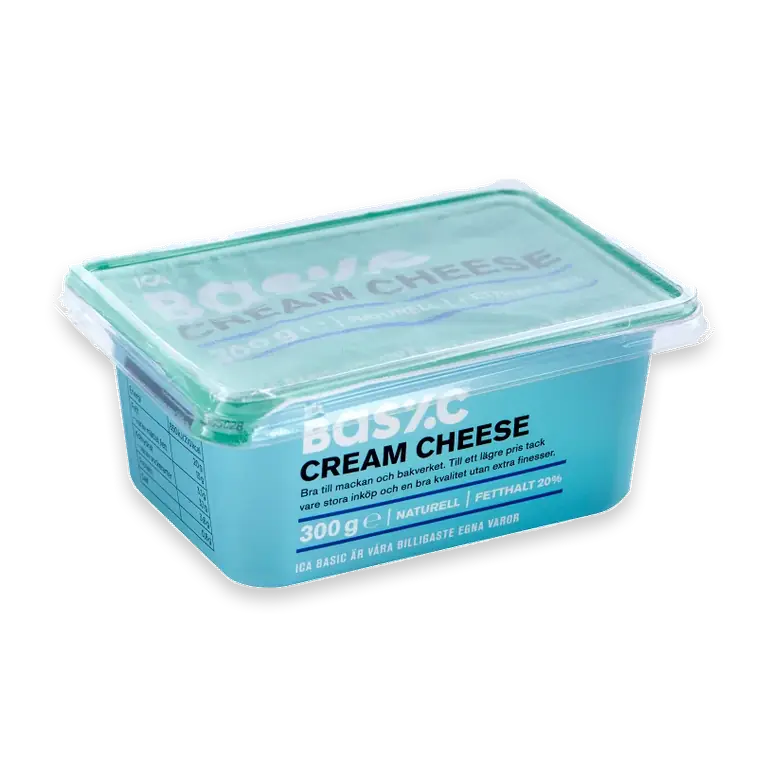 Cream cheese Naturell 300g