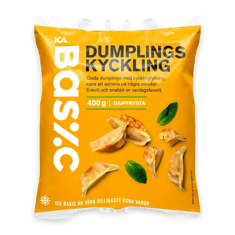 Dumplings kyckling 400g
