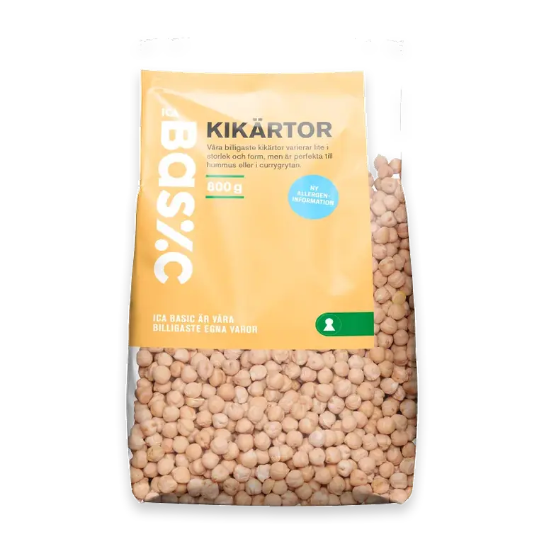 Kikärtor 800g