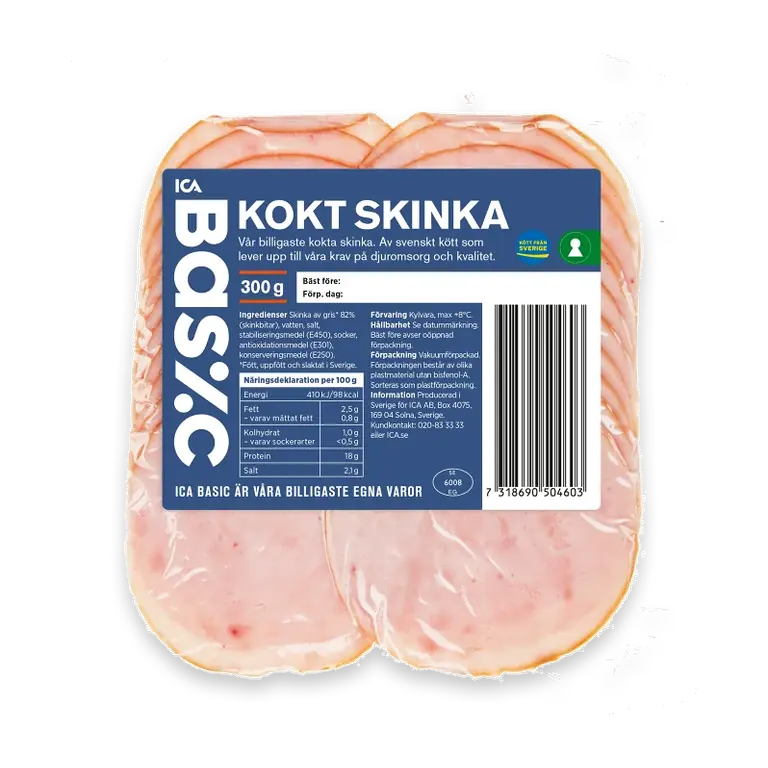 Kokt Skinka 300g