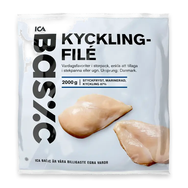 Kycklingbröstfilé 2kg