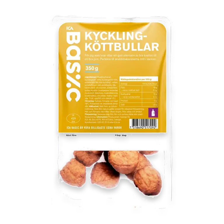 Kycklingköttbullar 350g