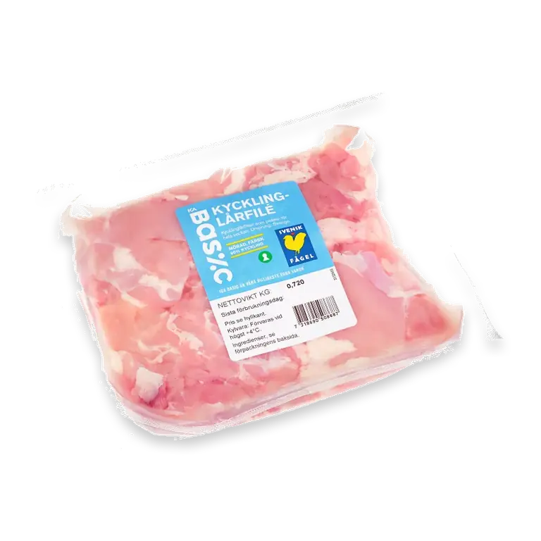 Kycklinglårfilé Färsk Mörad 720g
