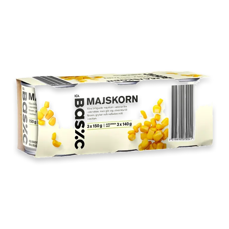 Majskorn 150g 3-pack