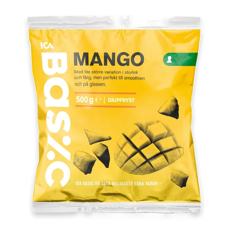 Mango Bitar Fryst 500g