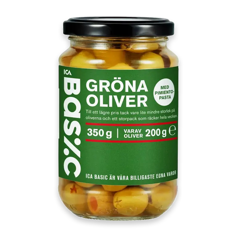 Oliver Gröna med Pimento 350g