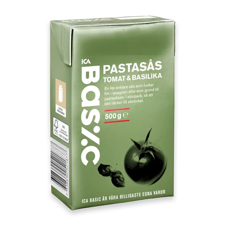 Pastasås med basilika 500g
