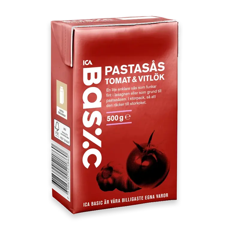 Pastasås med vitlök 500g