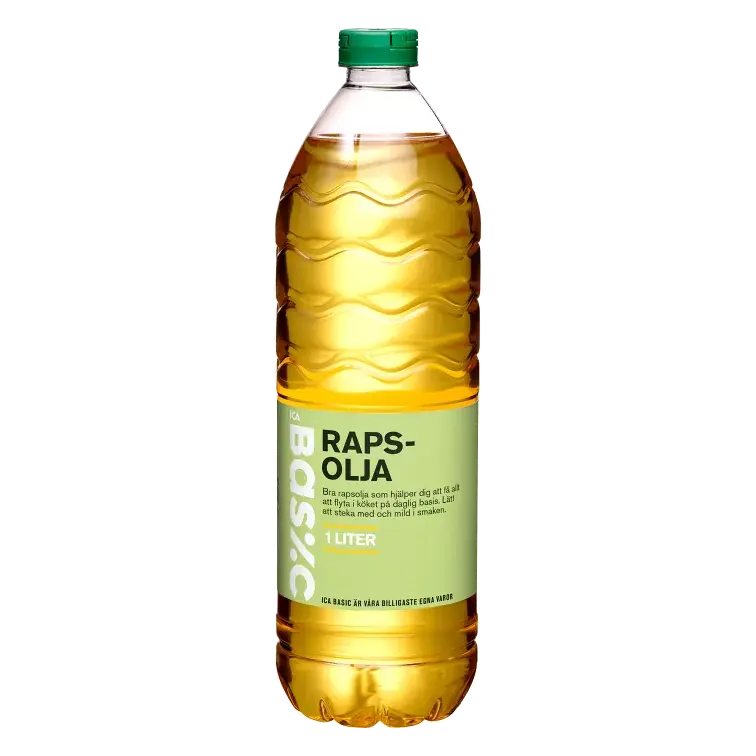 Rapsolja ICA 1000ml Basic