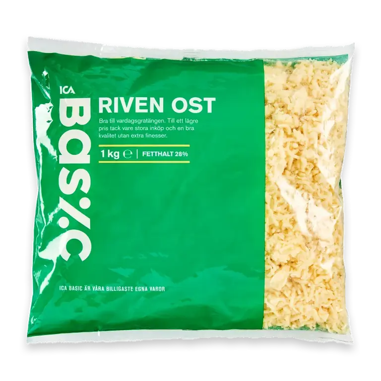 Riven ost 1kg