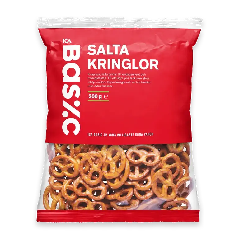 Salta kringlor Pretzels 200g
