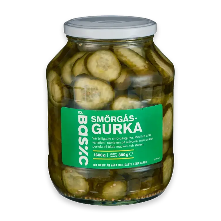 Smörgåsgurka 1600g