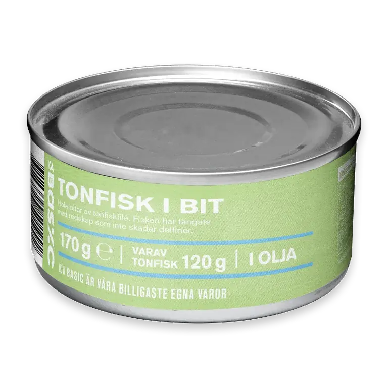 Tonfisk i olja 170g