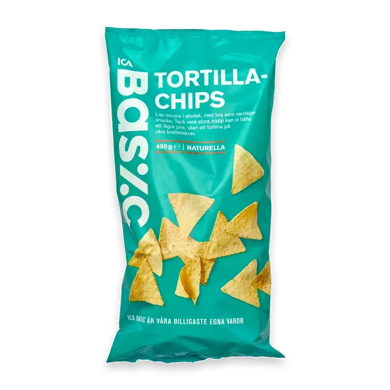 Tortillachips Naturella 450g