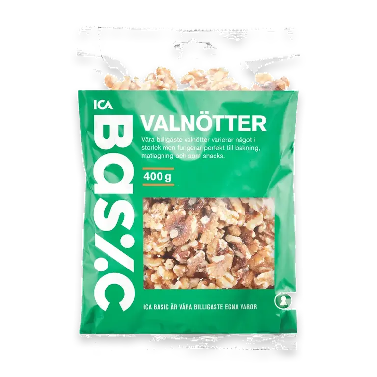 Valnötter 400g