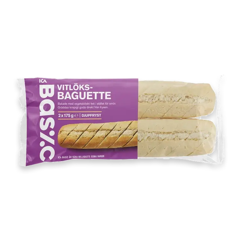 Vitlöksbaguetter Fryst 2-p 350g
