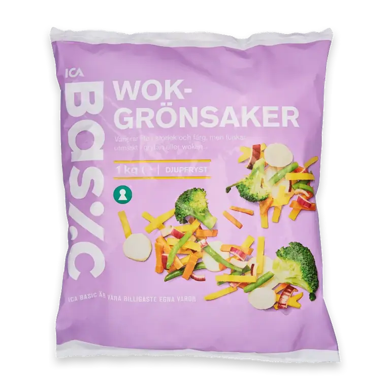 Wokgrönsaker Fryst 1kg