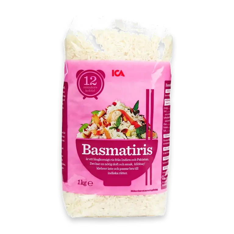 Basmatiris 1kg ICA Asia