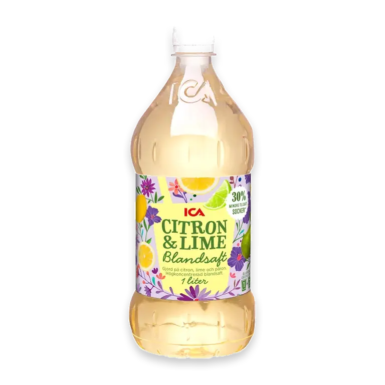 Blandsaft Citron/lime 1l