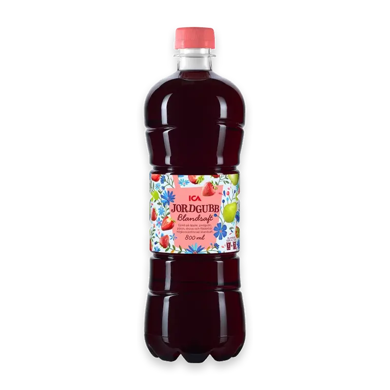 Blandsaft Jordgubb 80cl