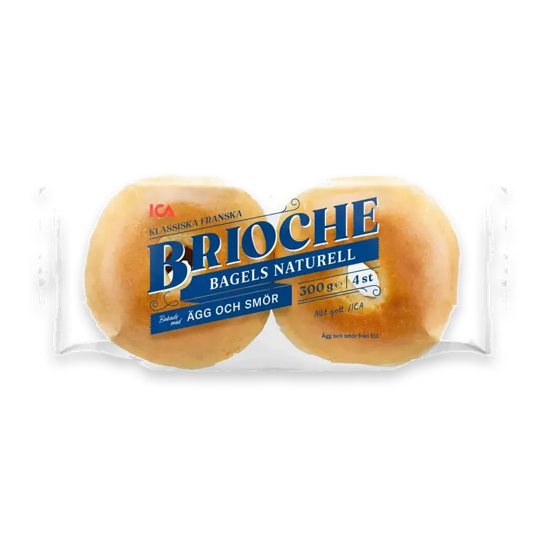 Brioche Bagel 4-p 300g