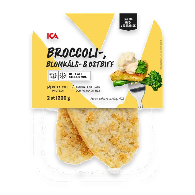 Broccoli blomkål och ostbiff 200g