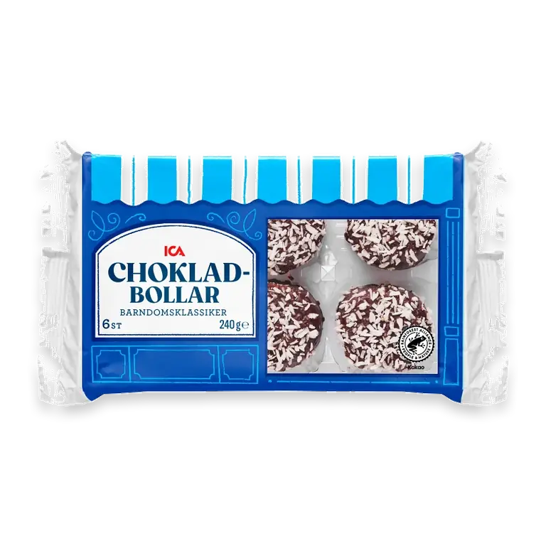 Chokladbollar 6-p 240g