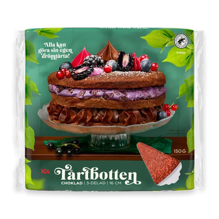 Chokladtårtbotten 150g
