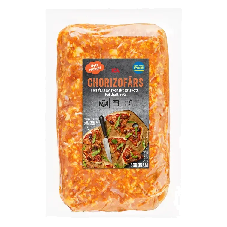 Chorizofärs Färsk Pannfärdig 500g