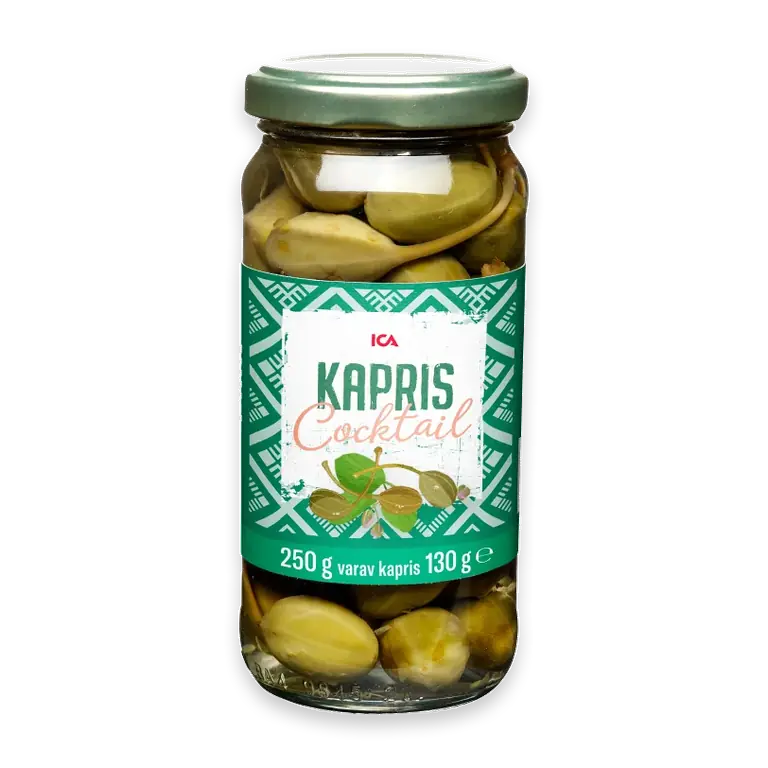 Cocktailkapris 250 g