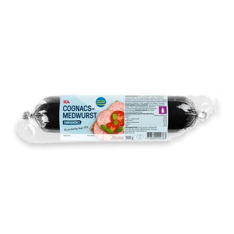 Cognacsmedwurst Enrisrökt 300g
