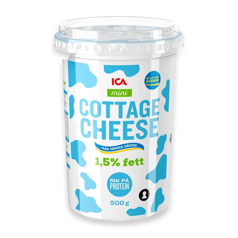 Cottage Cheese Mini Naturell 1,5% 500g