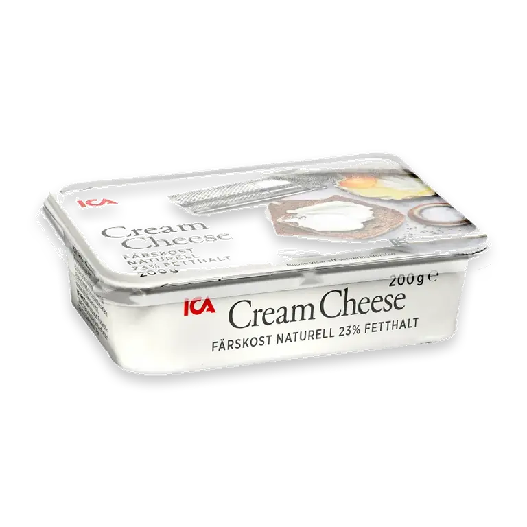 Cream cheese Naturell 23% 200g