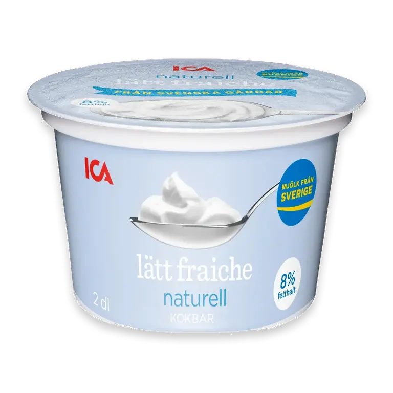 Creme Fraiche Lätt 8% 200ml