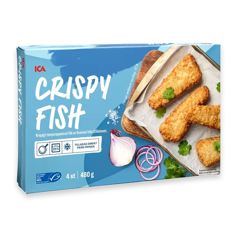 Crispy fish 480g