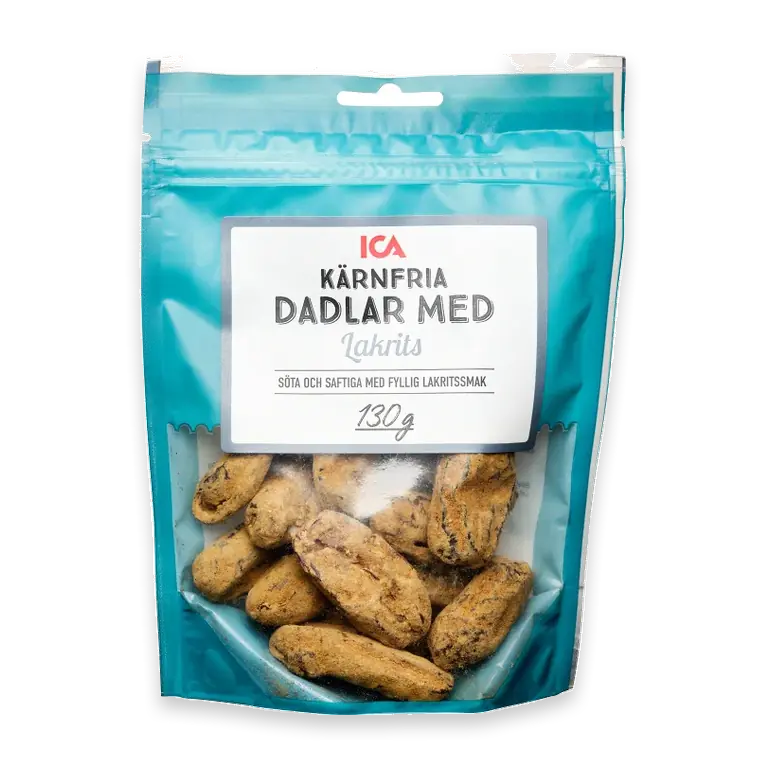 Dadlar Lakrits 130g Klass 1