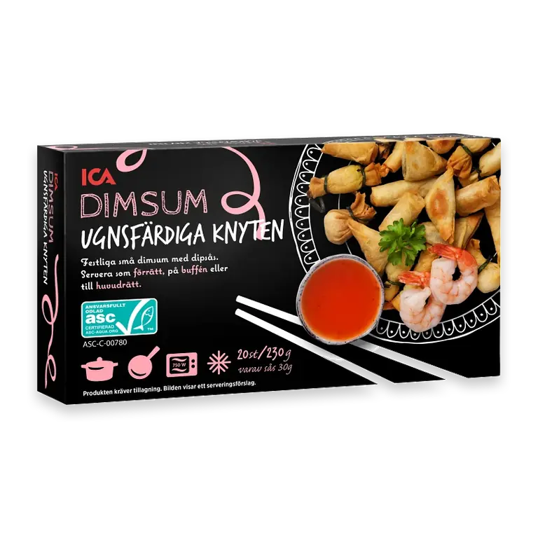 Dimsum knyten ugnsfärdiga 230g