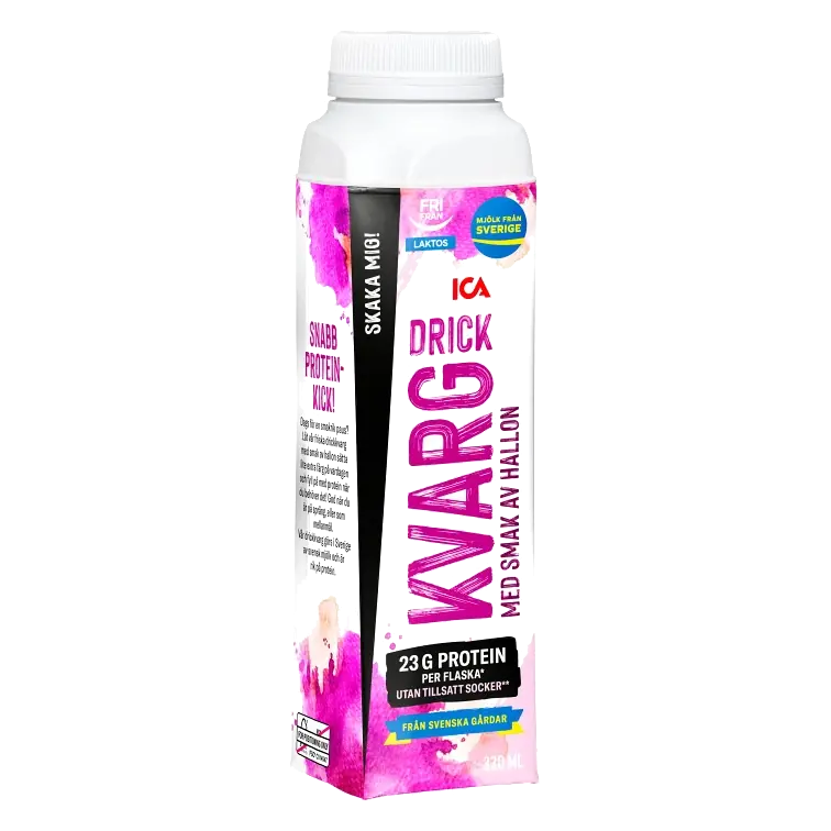 Drickkvarg Hallon Laktosfri 330ml ICAA
