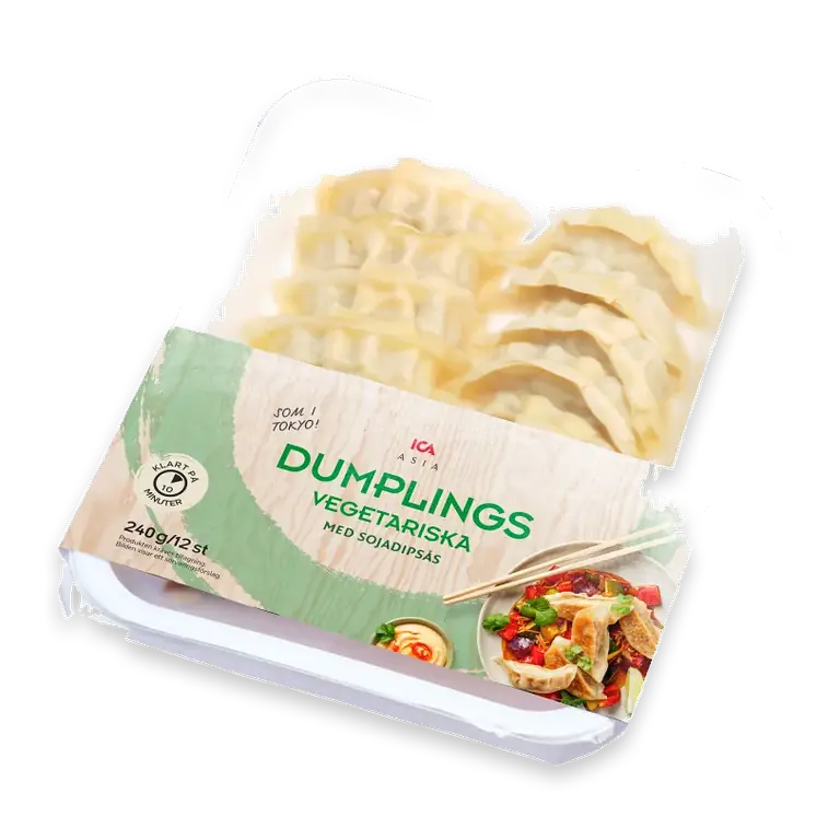 Dumplings Vegetariska Färska 240g