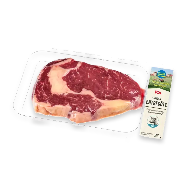 Entrecôte Färsk Skivad 200g