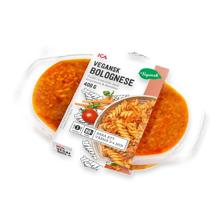 Färdigmat Bolognese Vegansk Färsk 400g