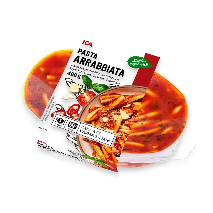 Färdigmat Pasta Arrabbiata 400g