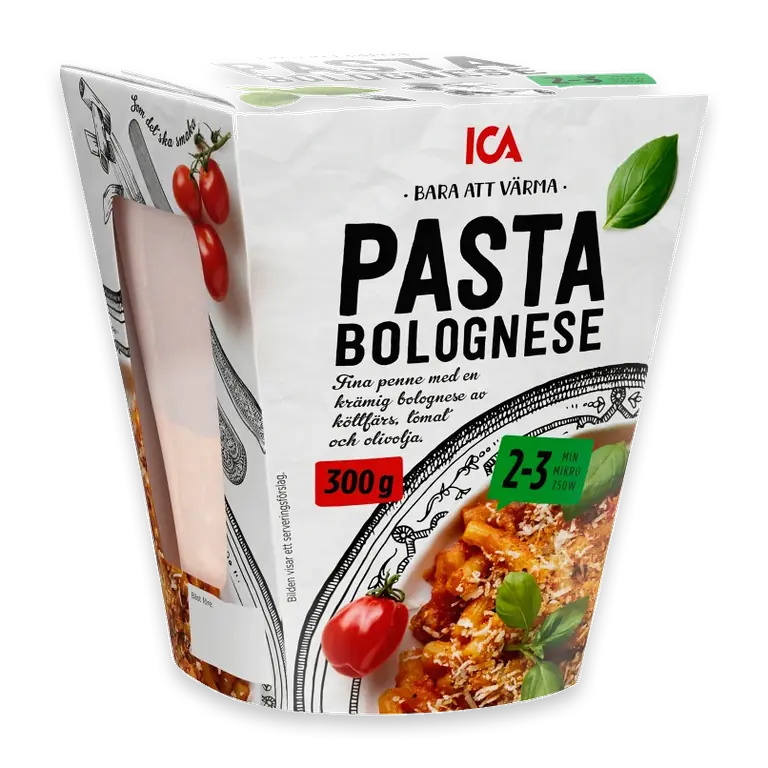 Färdigmat Pasta Bolognese 300g