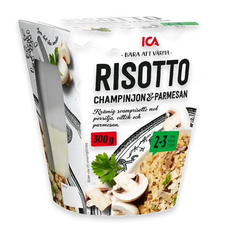 Färdigmat Risotto Champinjon & Parmesan 300g