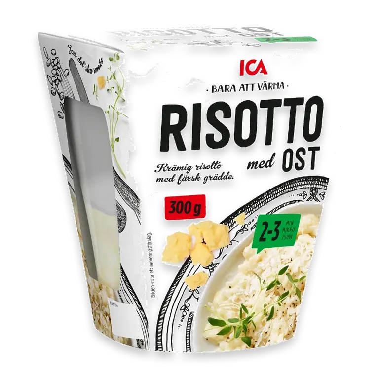 Färdigmat Risotto med Ost 300g