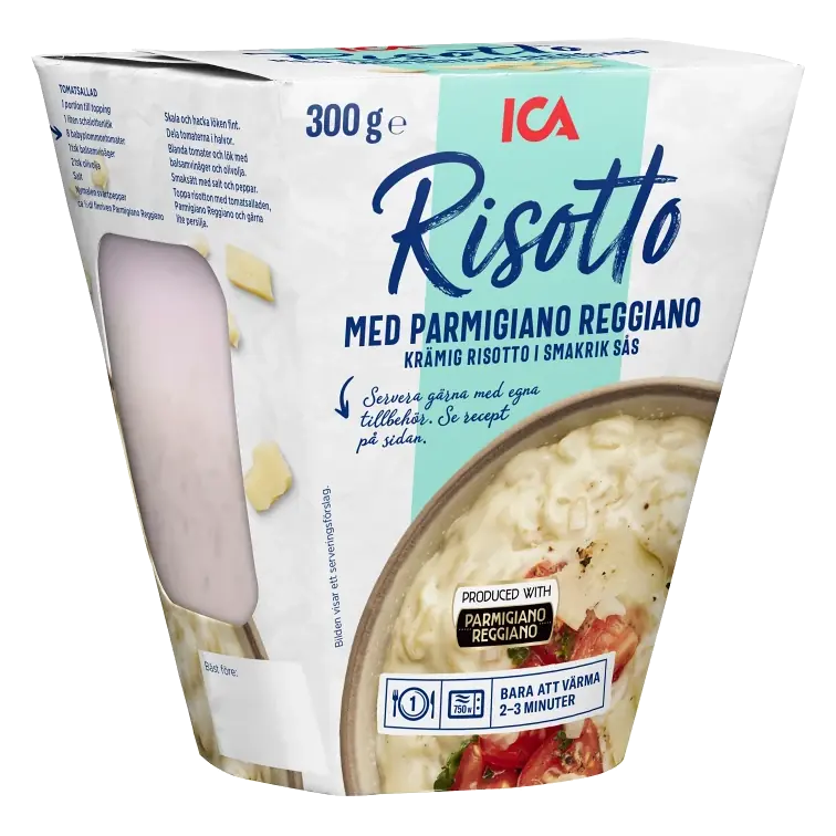Färdigmat Risotto med Parmigiano Reggiano 300g