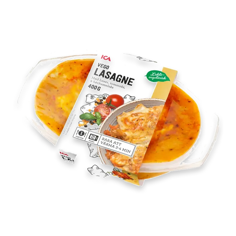Färdigmat Vego Lasagne 400g