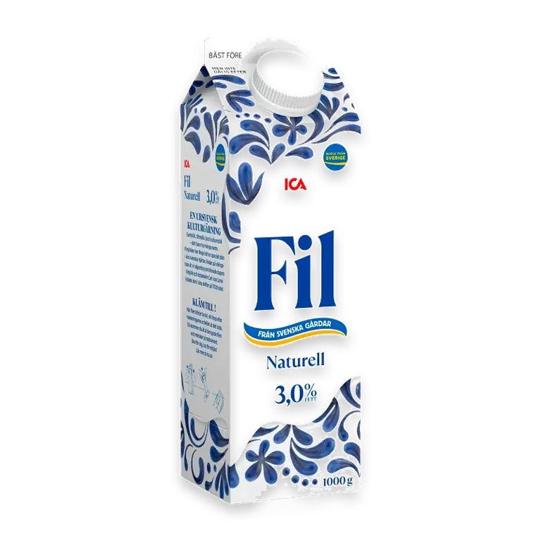 Fil Naturell 3% 1000g