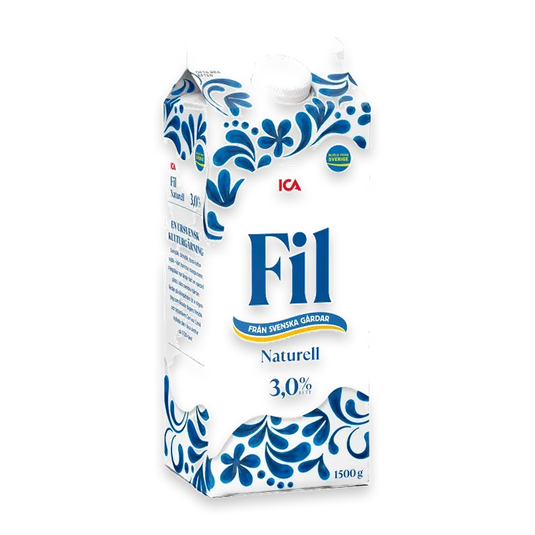 Filmjölk 3% 1500g